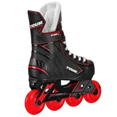 Tour Kids&rsquo; Adjustable Inline and Roller Hockey Skates