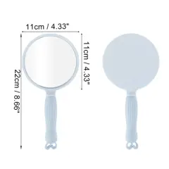 Unique Bargains Cartoon Shape Handheld Mirror 1 Pc