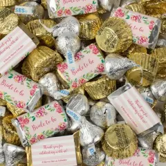 105 pcs Bridal Shower Candy Hershey's Chocolate Mix (1.75 lb) - By Just Candy