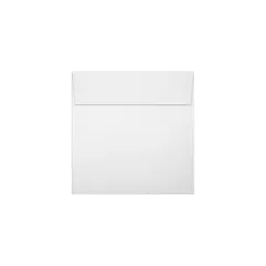 LUX 5 1/4 x 5 1/4 Square Envelopes 50/Pack White - 100% Recycled (8510-WPC-50)