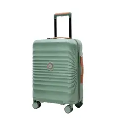 SEVOBAL Luggage Large Check-In Suitcase Expandable with TSA Lock, Durable ABS and PC Spinner Suitcase for Travel, Back School, Green, 21"*11"*30"