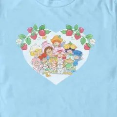 Men's Strawberry Shortcake Friends in a Heart T-Shirt