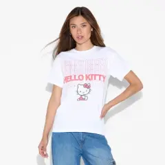 Women's Hello Kitty Short Sleeve Graphic T-Shirt - White
