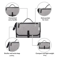 Changing Pad Portable for Baby and Toddler by Comfy Cubs