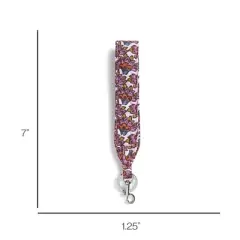 Vera Bradley Women's Outlet Peanuts Cotton Wide Wristlet Strap