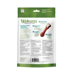 WHIMZEES by Wellness Large Value Bag Dental Chew Dog Treat with Vegetable Flavor - 12.7oz