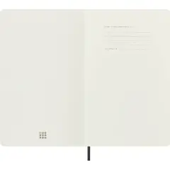 Moleskine Vegea Boa Large Ruled Notebook Soft Black Box: Journal, Lined Paper, 5x8.25", Soft Cover, 176 Pages