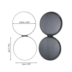 Unique Bargains Large Round Folding Makeup Mirror 1 Pc
