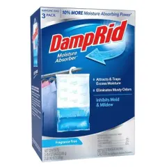DampRid Hanging Bag Unscented Air Freshner - 46.2oz/3pk