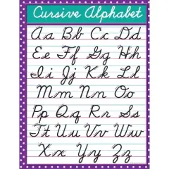Cursive Alphabet - by  Mike Stewart (Paperback)