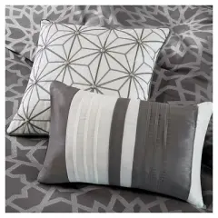 Carmela Graphic Floral Print Comforter Set - 7pc