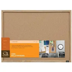 Quartet - Screw-Mounted Bulletin Board - 17 in.