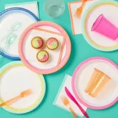 Disposable Table Top Celebration Pack - 97ct - up&up&trade;