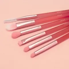 MODA Brush Hibiscus Hues Eye Makeup Brush Kit- 6pc