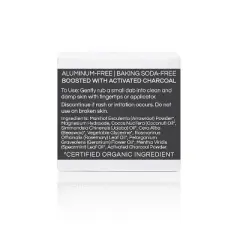 Little Seed Farm All-Natural Deodorant Cream &ndash; (2.4 oz) | Aluminum-Free, Paraben-Free Activated Charcoal Deodorant for Women & Men