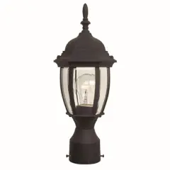 Craftmade Lighting 1 - Light Post Light in  Textured Black
