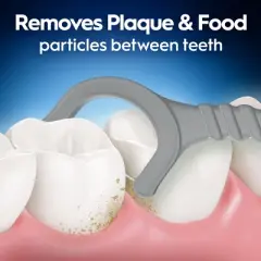 Oral-B Glide Ultra Deep Clean Floss Picks Cool Mint Flavor - 75ct