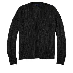 KingSize Men's Big & Tall Shaker Knit V-Neck Cardigan Sweater