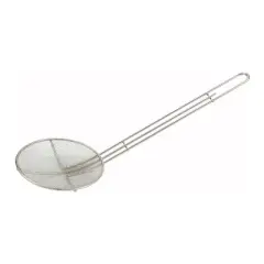 Winco Mesh Skimmer, Nickel Plated