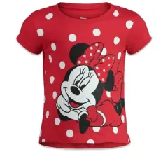 Disney Minnie Mouse Baby Girls 4 Pack Graphic T-Shirt 