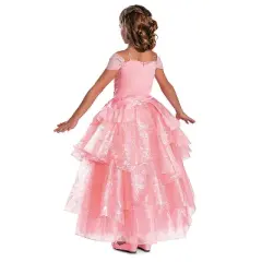Wicked Girls' Glinda Halloween Prestige Costume Dress - Pink - 4-6