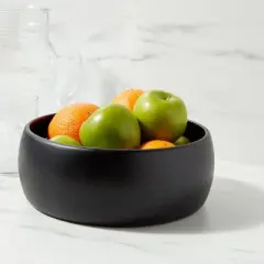 54oz Acacia Modern Serving Bowl Black - Threshold&trade;