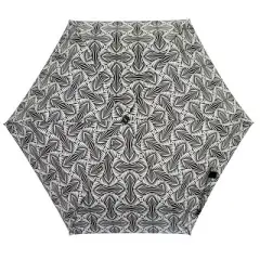 ShedRain Auto Open Auto Close Compact Umbrella - Black/White