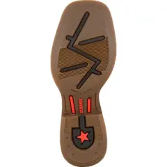 Lil' Durango Rebel Pro Kid's Burnt Orange Western Boot