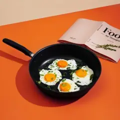 Meyer Accent Series 11" Ultra Durable Nonstick Hard Anodized Induction Frying Pan Matte Black