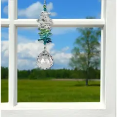 Woodstock Wind Chimes Woodstock Rainbow Makers Collection, Crystal Grand Cascade, 4.5''