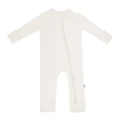 Kyte Baby Zippered Romper in Oat
