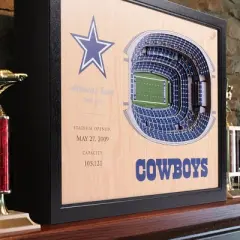 NFL Dallas Cowboys 25-Layer StadiumViews 3D Wall Art