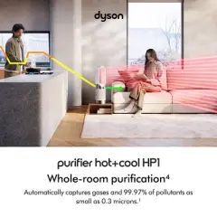 Dyson Air Purifier Hot and Cool HP1 White