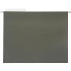 Pendaflex Essentials Hanging File Folder, 1/3 Cut, Letter Size, Standard Green, Pack of 25