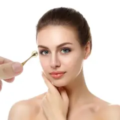 Unique Bargains Portable Round Head Eye Cream Massage Stick 1 Pc