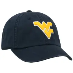 NCAA West Virginia Mountaineers Captain Unstructured Washed Cotton Hat