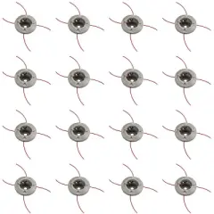 16-Pack of Shindaiwa Genuine OEM Replacement Heavy Duty Fixed Line Trimmer Head 80794A-16PK
