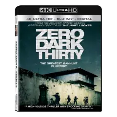 Zero Dark Thirty (4K/UHD + Blu-ray + Digital)