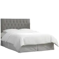 Edwardian Tufted Headboard Linen - Skyline Furniture