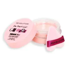Makeup Revolution x Mean Girls Cherry Pink Loose Powder - 0.11oz