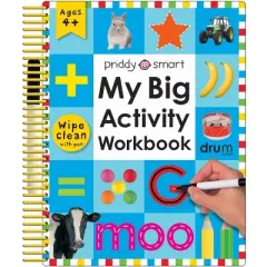 Wipe Clean: My Big Activity Workbook - by  Roger Priddy (Mixed Media Product)