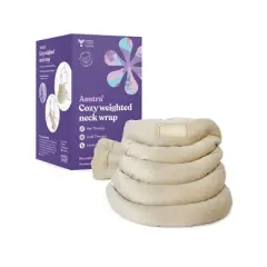 Asutra Cozy Weighted Neck Warmer Aromatherapy Wrap - Champagne