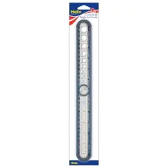 Helix 2-in-1 Circle Ruler Measuring & Compass Tool 12" / 30cm, Pack of 5