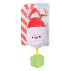 Sunny Days Santa Chime Teether Baby Toy - Christmas