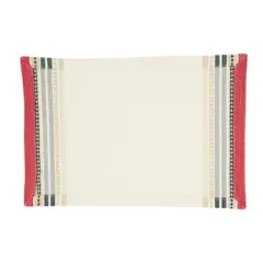 Saro Lifestyle Merry Pines Dobby Placemat (Set of 4), 13"x19", Multicolored