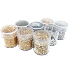 Wrapables Chunky Glitter for Hair Face Makeup Nail Art Decoration (8 Colors)