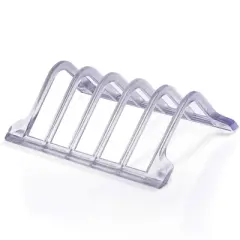 Prosumer's Choice Universal 5 Tablet and Smartphone Charging Organizer Rack Desktop Stand Holder, Clear