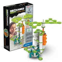 Geomag Mechanics Gravity Vertical Motor Recycled, 183 Pieces