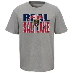 MLS Real Salt LaLe Boys' Gray Poly T-Shirt