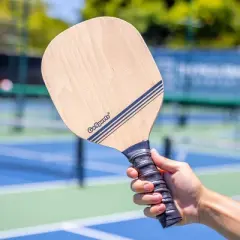 GoSports Pickleball Paddle Set of 4 -2 to 4 Player Recreational Pickleball Set with Balls